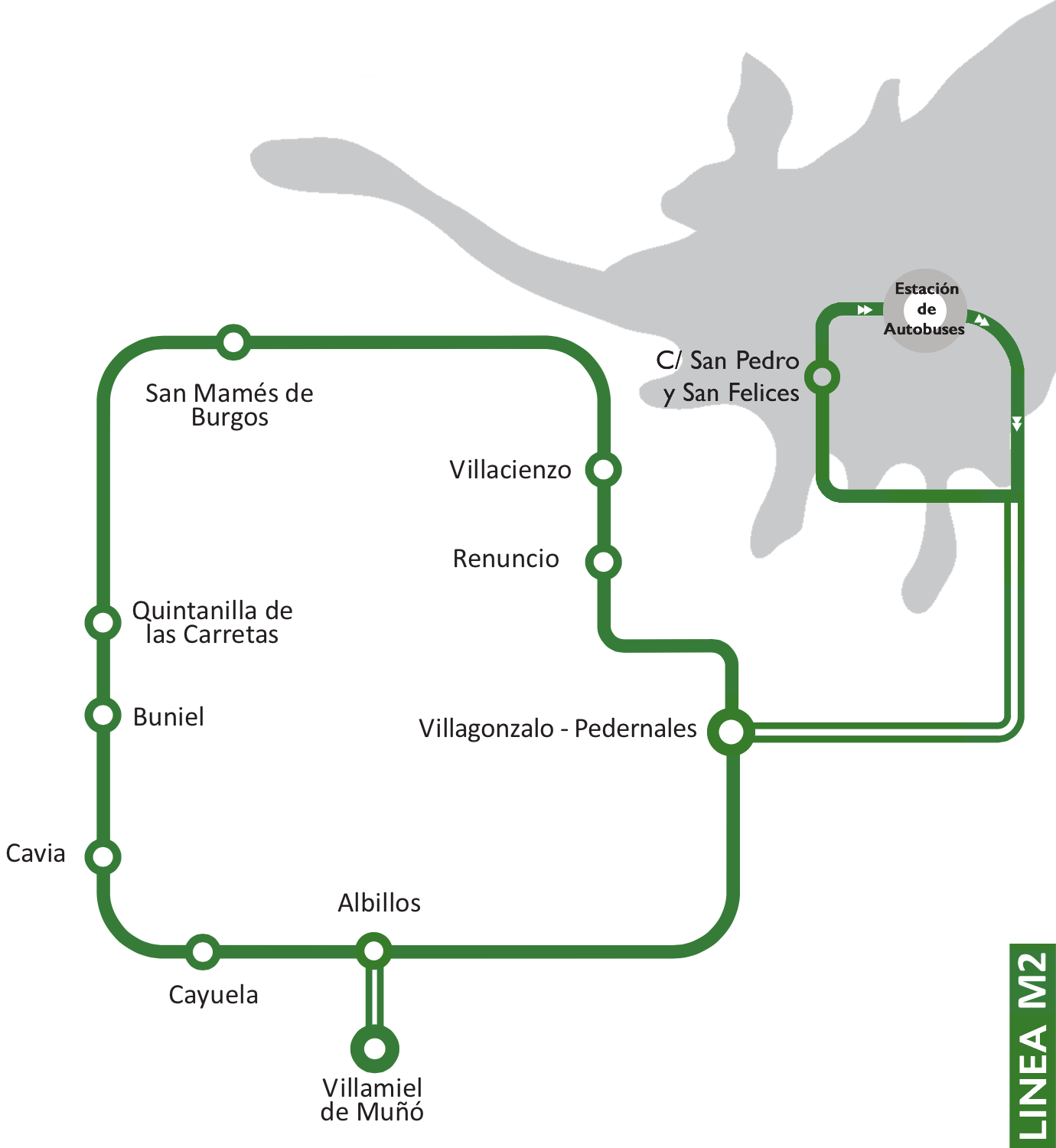 Transporte Metropolitano de Burgos - Linea M2